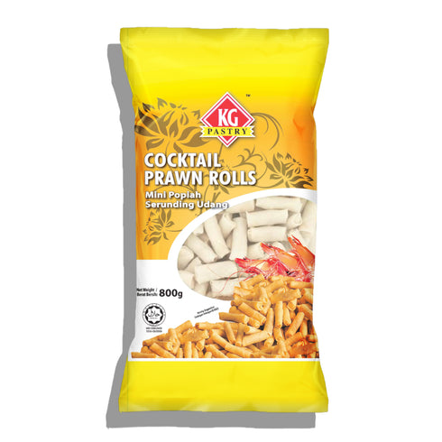 KG PASTRY Cocktail Prawn Rolls (800g)